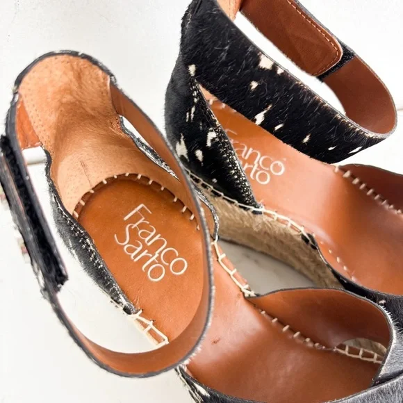 Franco Sarto Women’s Carma Wedge Espadrille Sandals Sz 7.5 - Picture 6 of 9